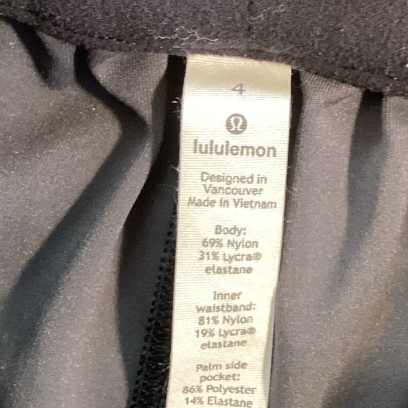 LULULEMON On The Fly 7/8 Pant Incognito Camo Multi Grey, Size 4 Style X8 - Picture 4 of 11